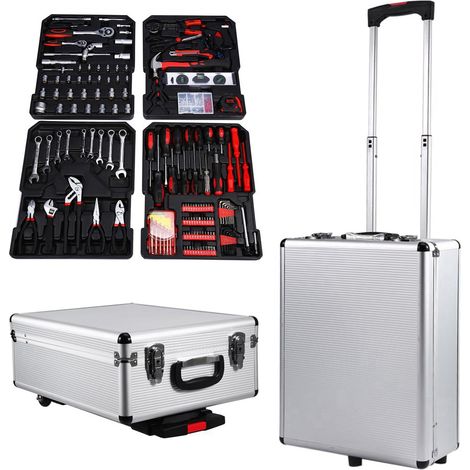 La boîte à outils sur chariot 399 remplace la prise standard européenne 220V. (1/5)