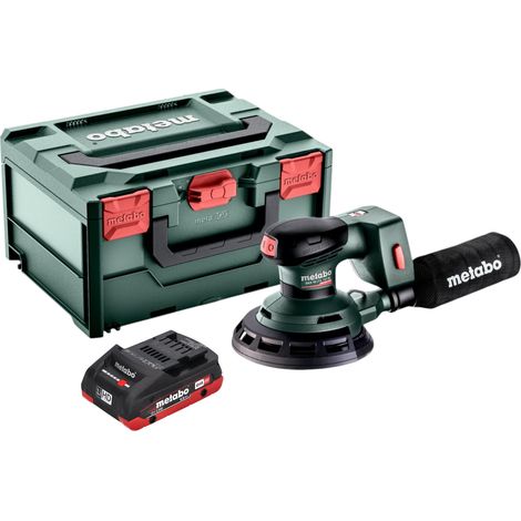 Metabo SXA 18 LTX 150 BL Ponceuse excentrique sans fil 18 V 150 mm Brushless + 1x batterie LiHD 4,0 Ah + metaBOX - sans chargeur