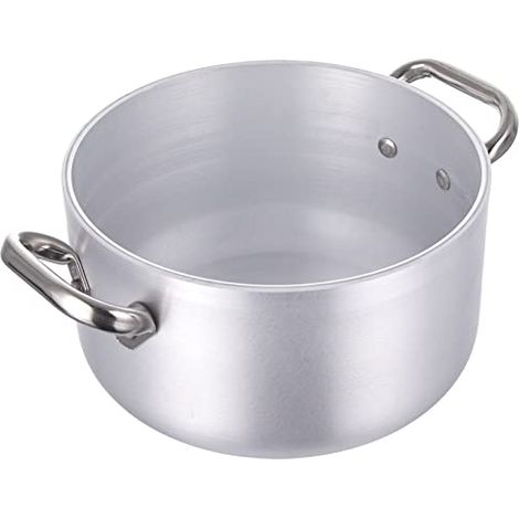 Pentole Agnelli ALMR110420 Casseruola Cilindrica Alta Radiante, Argento, 20 cm, 1 Pezzo (1/4)