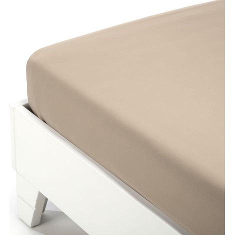 Drap Housse Coton – Drap Doux, Respirant et Durable, Lavable, disponible en 90x200, 130x200 et 180x200 cm - Linge de Lit (1/2)