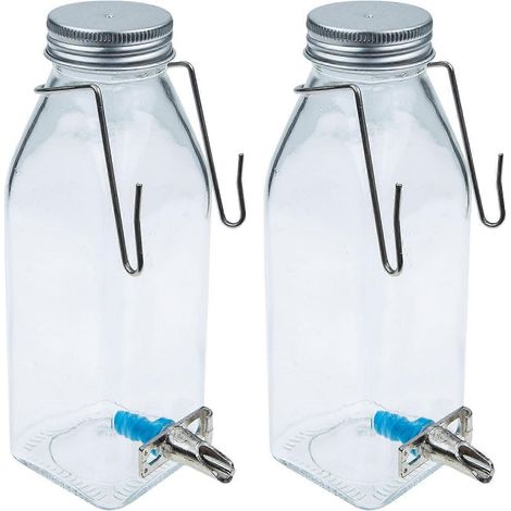 Distributeur d'eau suspendu pour lapin (1 pièce) (1/4)
