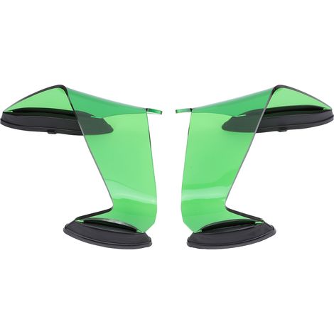 Paar aerodynamische Seitenverkleidungs-Luftabweiser für ZX-10R und ZX-10RR Motorräder (2022–2024), Grün (1/5)
