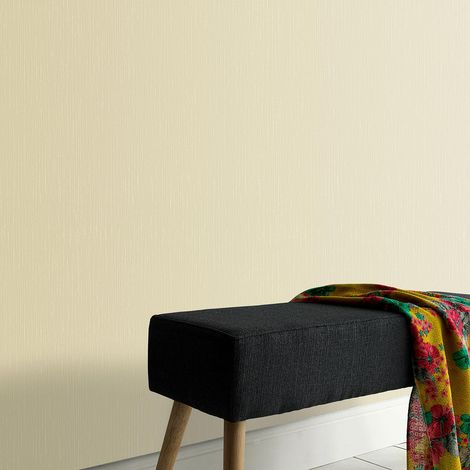 Papier peint salon beige uni | Tapisserie chambre adulte beige intissée | Papier peint intissé couloir, chambre adulte & bureau (1/2)