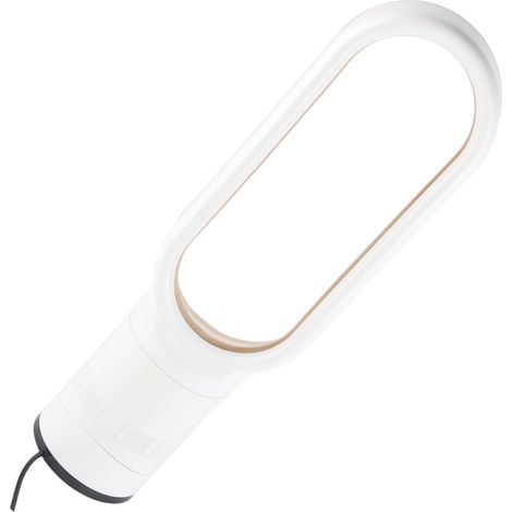 Geräuschloser, blattloser Luftreiniger-Ventilator, 40 cm (16 Zoll), erhältlich in europäischer Standard-Ovalform. Auch für Tischaufstellung und andere Anwendungen geeignet. (1/5)