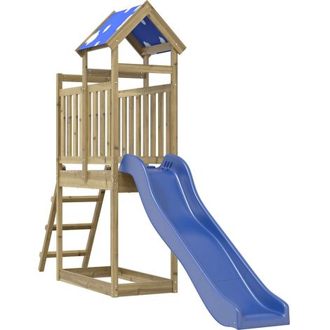 Parque infantil de exterior madera de pino impregnada vidaXL (1/5)