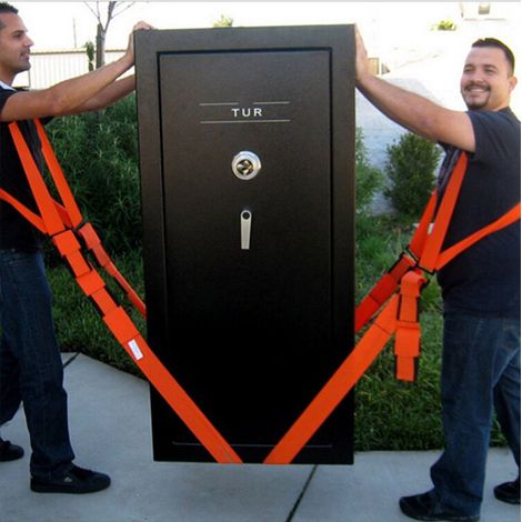 [NEVER USED] Lifting and moving designed for Objects, Heavy Objects without Back Pain, Straps and Harnesses (2 Person Shoulder Lifting and Moving System)