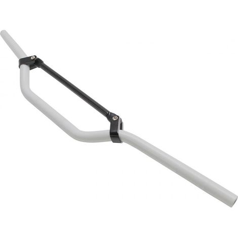 Lenker cross weiß bar schwarz 81cm Ø22mm replay für Motorrad 50 (1/5)