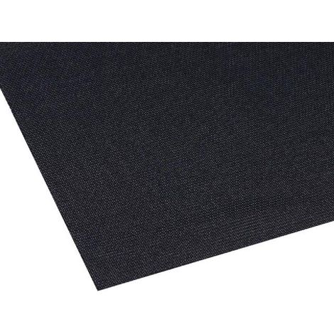 Adnauto – Moquette acoustique 1.4 x 0.7m – Couleur noire – Amélioration acoustique pour espaces confinés – Dalle de sol esthétique