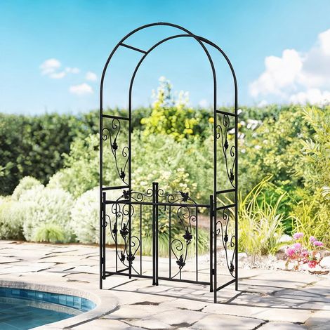 SunJet Arche de jardin, arceau de jardin, en acier arceau à rosiers - Réf. I0DBMBTDCE5L (1/5)