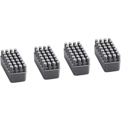 BIQU 4-teiliges Silikon-Ersatzbürstenset, kompatibel mit Panda Brush PX Düsenreiniger Hotend-Reiniger, 3D-Druckerteile für Bambu Lab P1 X1 (1/5)