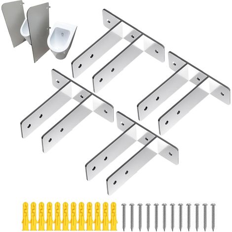 Support pour Écran d'Urinoir pour Cloisons 4 (1/5)