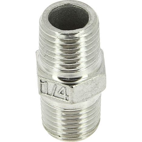 Mamelon inox égal Mâle 1/4
