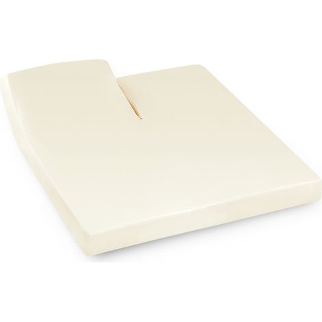 Drap housse relaxation uni coton ALTO - TR Tête relevable uniquement 2x80x210 cm