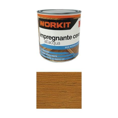 IMPREGNANTE CEROSO ACQUA WORKIT - CASTAGNO ML 750- 6 pezzi