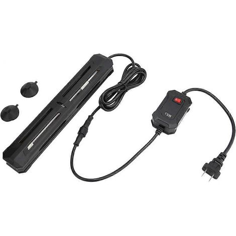 Lampe UV stérilisatrice pour aquarium, lumière submersible anti-algues, désinfectant et purificateur d'eau, stérilisation efficace pour bassin et réservoir à poissons. (1/5)