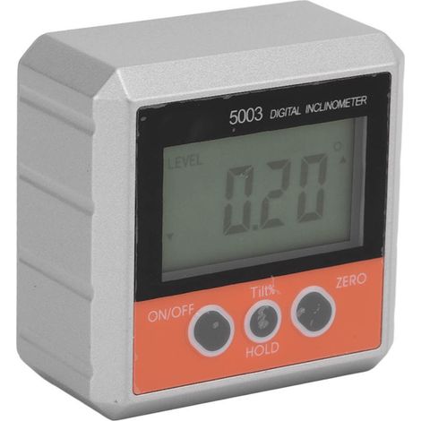 Niveau à numérique RuoShui 5003 magnétique 4x90° rapporteur électronique étanche IP54 mesureur d'angle précis pour chantier (1/5)