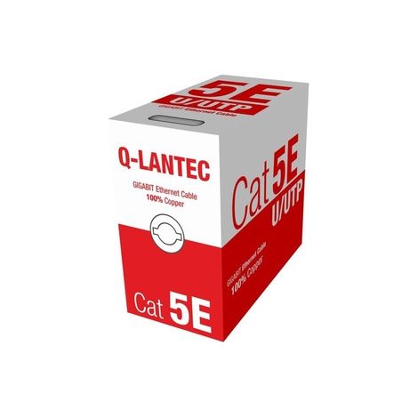Cable UTP Q-LANTEC 4PR cat.5e PVC 305m