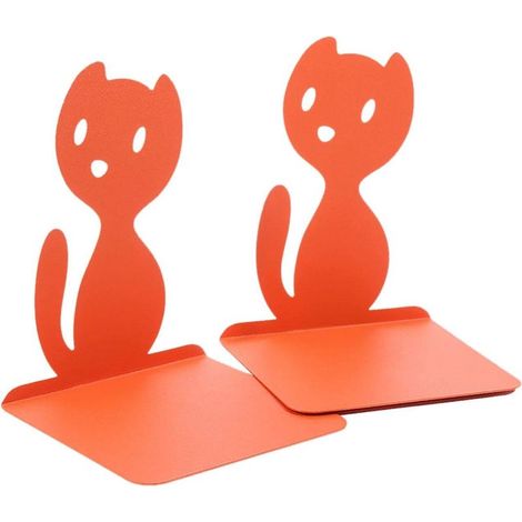 Serre Livre, 1 Paires Cale Livre en Métal Innovant d'arbre Presse Livres, Serre Livre Enfant Bloc Livre Séparateurs de Livres Décoratifs pour Bureaux, écoles et Librairie (1/5)