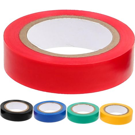 isolant électrique lot de 5 rouleaux de 15 mm x 10 m (1/5)