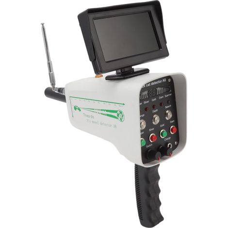 Ej.Life Metalldetektor, Empfindlicher Mikrocomputer-Steuerchip, Präzise Positionierung, Effizienter Metalldetektionsfinder mit 30 M Tiefe für die Prospektion (EU-Stecker) (1/5)