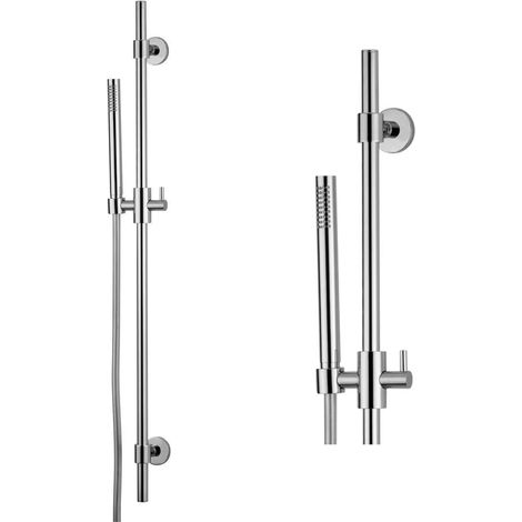 Round Riser Rail Kit Bristan Rare Luxury Shower Handset and Hose Chrome