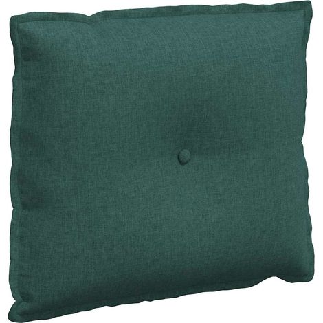 Coussin de Dos Vert foncé 60 x 19 x 50 cm tissu