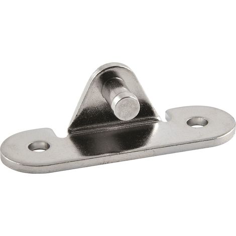 LAMP® Glasmontageplatte NSDX - 10, Stahl vernickelt (1/3)