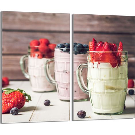 Plaque de protection en verre pour four 2x30x52 Dessert (1/5)