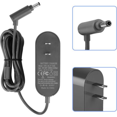 Ahlsen Passend für Dyson V6V7V8DC62 0,8A Schnellladegerät Dyson Staubsauger Akkuladegerät (1/4)
