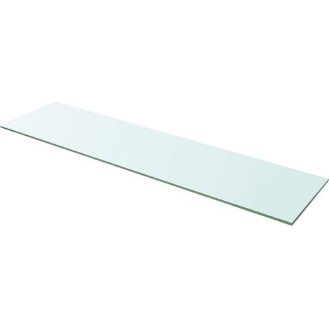 Maison Exclusive - Regalböden 2 Stk. Glas Transparent 100x25 cm
