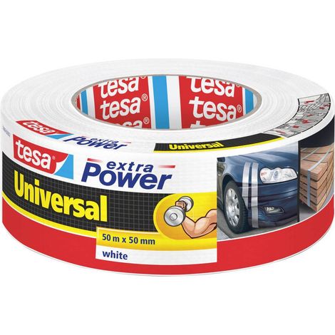 Nastro adesivo Tesa extra Power bianco 50 mm x 50 m