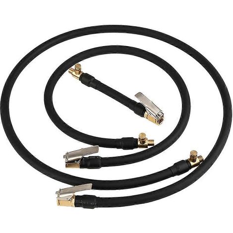 Rallonge de pneu flexible en caoutchouc de 60 cm pour roue de voiture, adaptateur universel pour gonfler les pneus.-602cm (1/3)