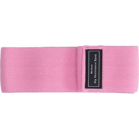Bandes de Résistance Rose pour Hanches Antidérapantes Légères Unisexes pour Débutants Cuisses Mollets (1/5)