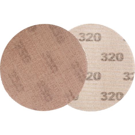 PFERD TOOLS Netz Korund Klettscheibe KSS NET Ø 125 A240 staubarmes Schleifen mit Exzenterschleifer 25 Stk (1/5)