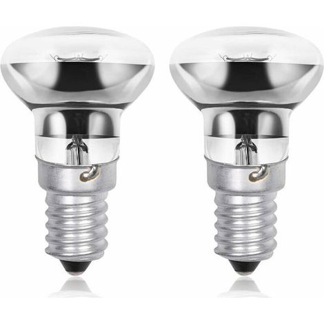 Lampe à lave R39 E14 40 W, petite vis Edison SES Spot réflecteur ampoules à lave, blanc chaud 2800 K à économie d'énergie R39 ( 2) (1/4)