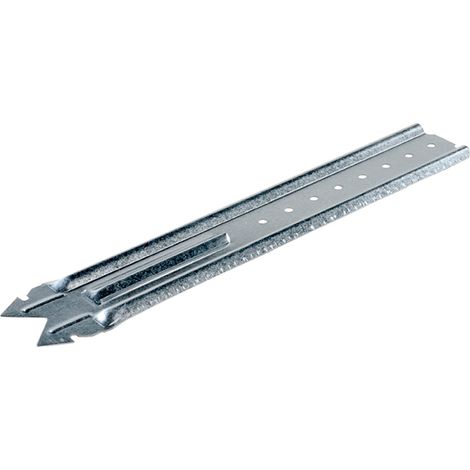 PAI – Suspente acier galvanisé 75/100 pour fourrures type 18/45 – Longueur 240mm – Boîte de 50 unités pour chantiers humides