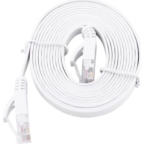 Câbles de brassage UTP pour routeur, câble LAN 1000M, RJ45 CAT6