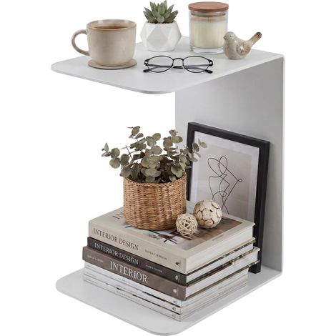 Table d'appoint Selby Blanc  48 cm (1/5)