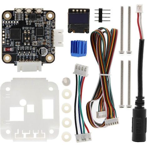 Kit de carcasa LILYGOO TTGO T-Motor con módulo inalámbrico ESP32 TMC2209, placa de desarrollo de expansión OLED de 0,49 pulgadas, carcasa impresa en 3D (1/5)