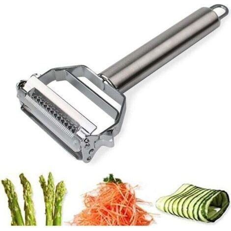 Pelador de patatas, pelador de cocina, pelador de verduras, pelador de acero inoxidable y pelador en forma de Y para la cocina.