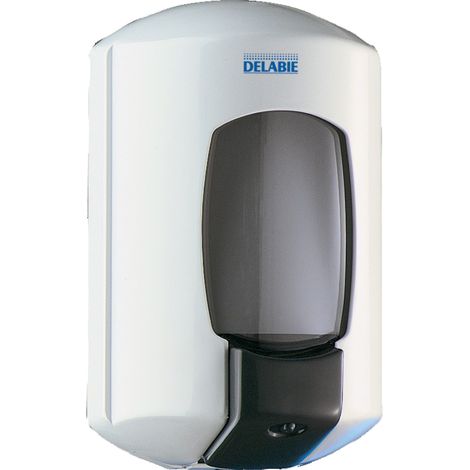 Distributeur de savon liquide Delabie HYPERECO 0,9 l ABS blanc