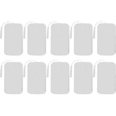 10 pièces Patchs Électrodes de Physiothérapie pour Appareil de Massage Corporel (1/5)