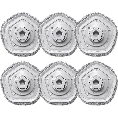 Serpillières plastique de rechange compatibles Xiaomi Dreame W10/W10 Pro, robot laveur (1/4)