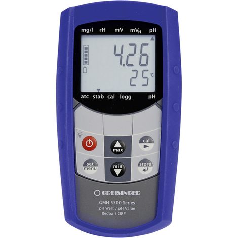 Greisinger GMH5530-G135 Kombi-Messgerät pH-Wert, Temperatur, Redox (ORP)