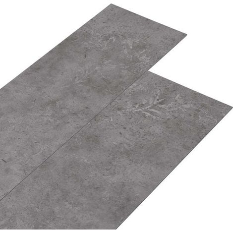 Lames de sol, 36 pièces, cendres de ciment, 5,02 mètres carrés, PVC (1/5)