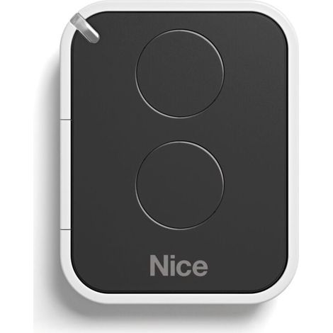 Andyou – Télécommande NICE ON2E Era-One 2 canaux – Fréquence 433,92 MHz – Compatible récepteurs OXI, OX2, FLOX2R, FLOXIR – Portée 200 m