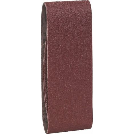 Set de 3 bandes abrasives pour Ponceuse à bande 75 x 457 mm Grain 60 (1/3)