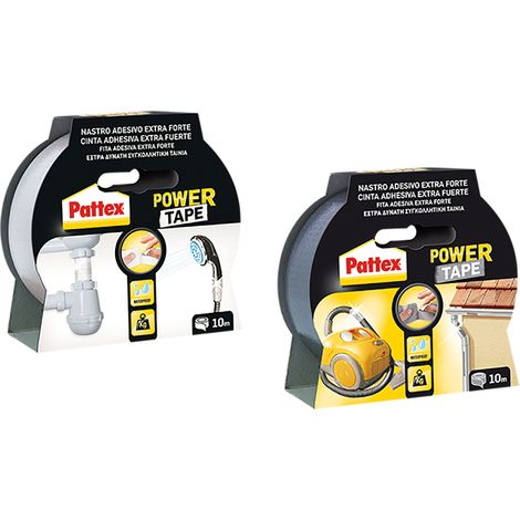 NASTRO TELATO 'PATTEX' mm 50 x mt. 10 - colore grigio  - PATTEX