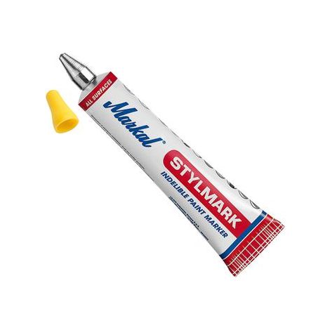 Tubo marcador pintura, amarillo, Stylmark  Markal 140096653 (1/8)