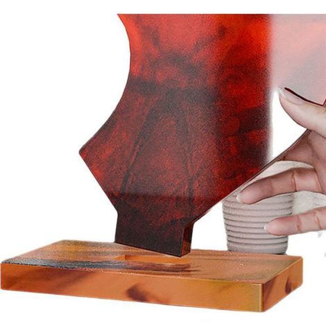 Moule En Silicone Forme Coeur - Flexible Et Résistant - Pour Cadres Photos Bougies Et Savons - Lot De 1 (1/5)